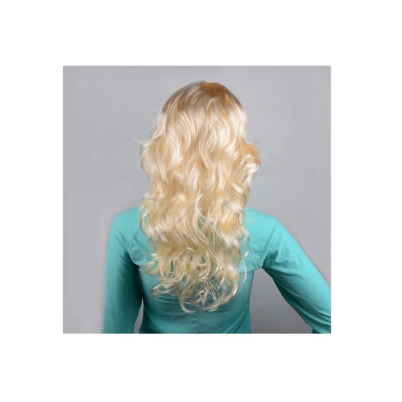 Wavy Blonde Hair Wig - Chest Length - Picture 7 of 9